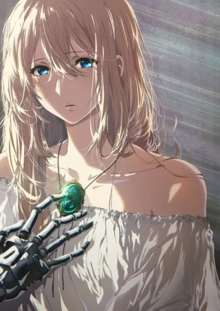 Okładka anime Violet Evergarden