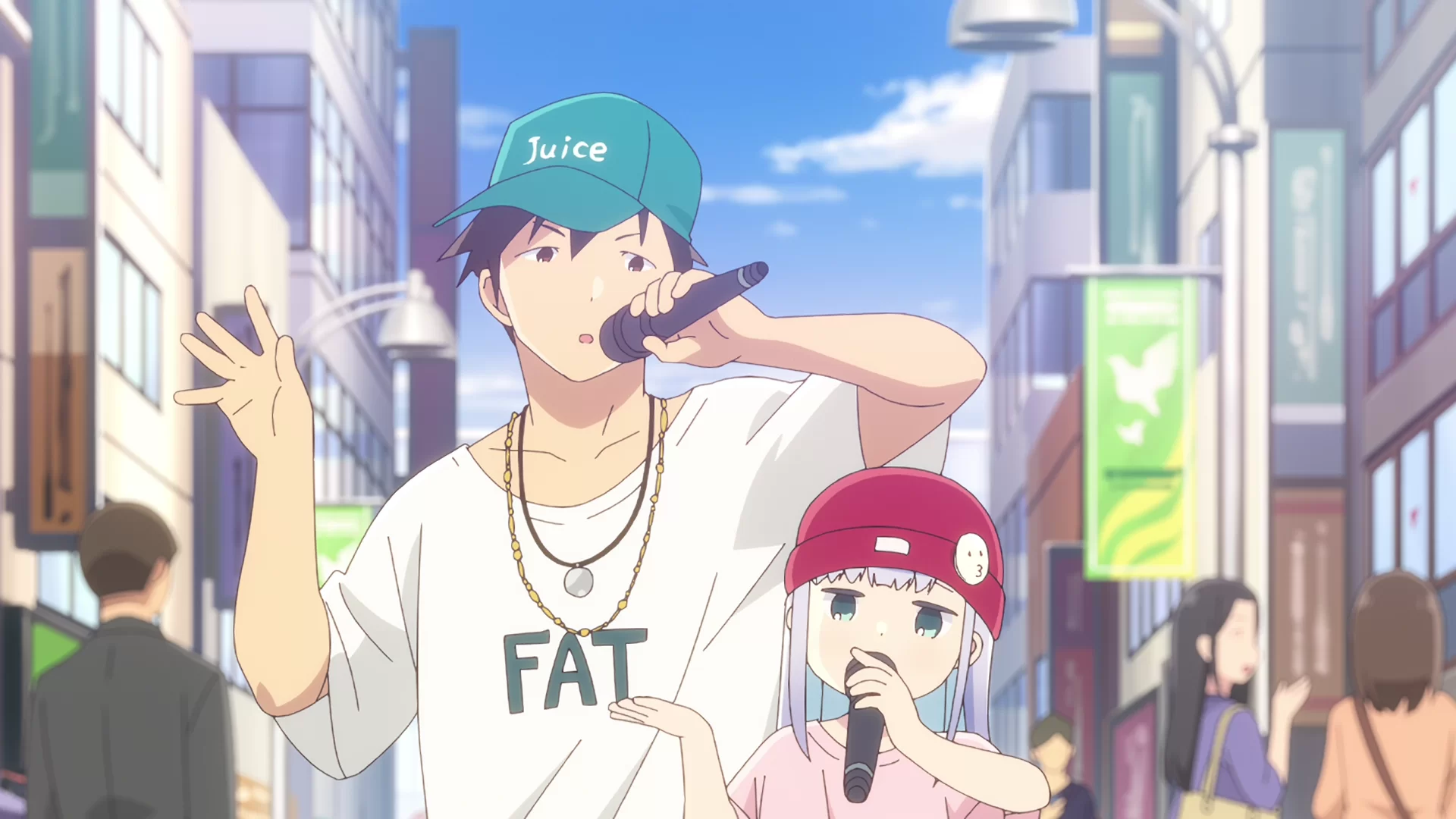 Minaturka 4 odcinka anime Aharen-san wa Hakarenai