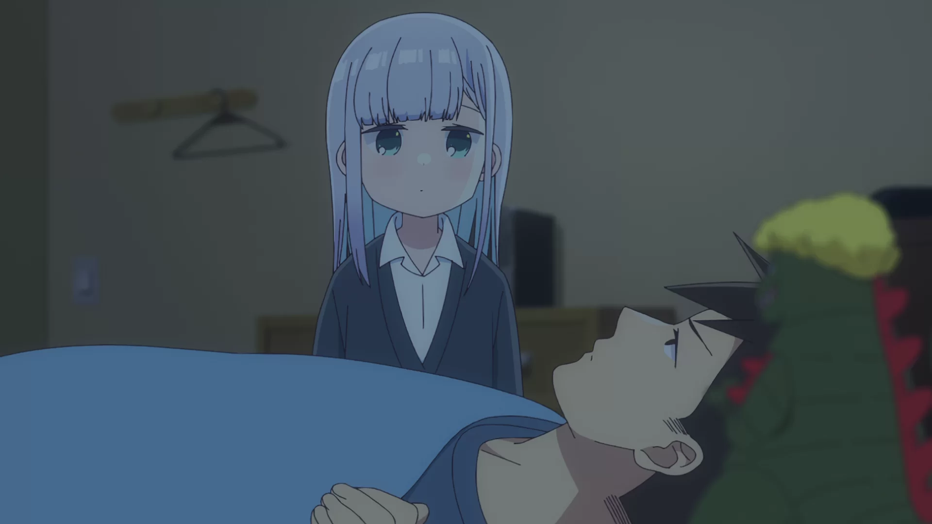 Minaturka 7 odcinka anime Aharen-san wa Hakarenai