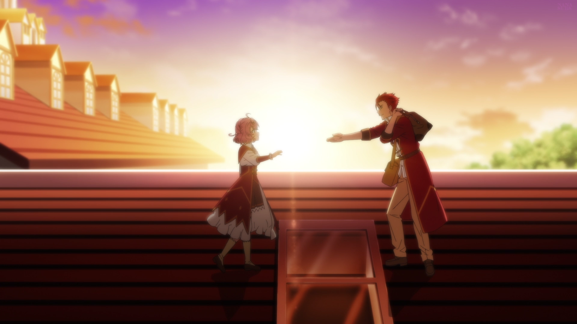 Minaturka 1 odcinka Akuyaku Reijou Level 99: Watashi wa Ura Boss desu ga Maou de wa Arimasen