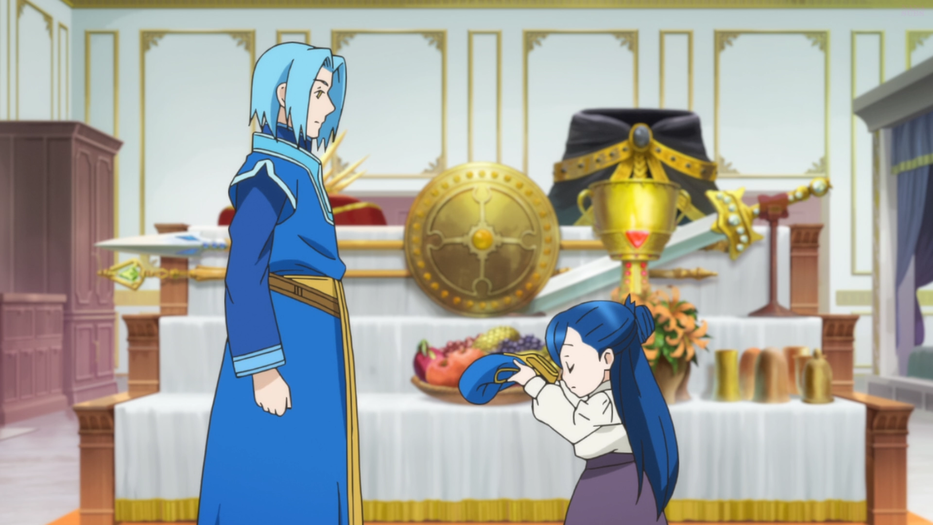 Minaturka 1 odcinka anime Honzuki no Gekokujou: Shisho ni Naru Tame ni wa Shudan wo Erandeiraremasen Season 2