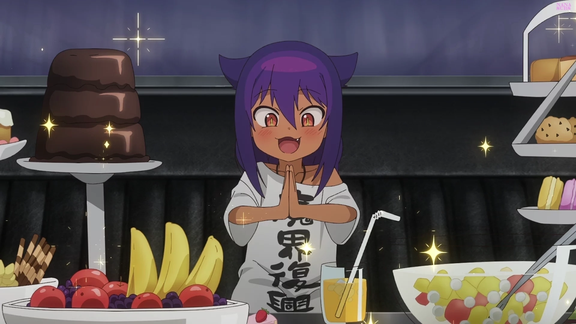 Minaturka 8 odcinka anime Jahy-sama wa Kujikenai!