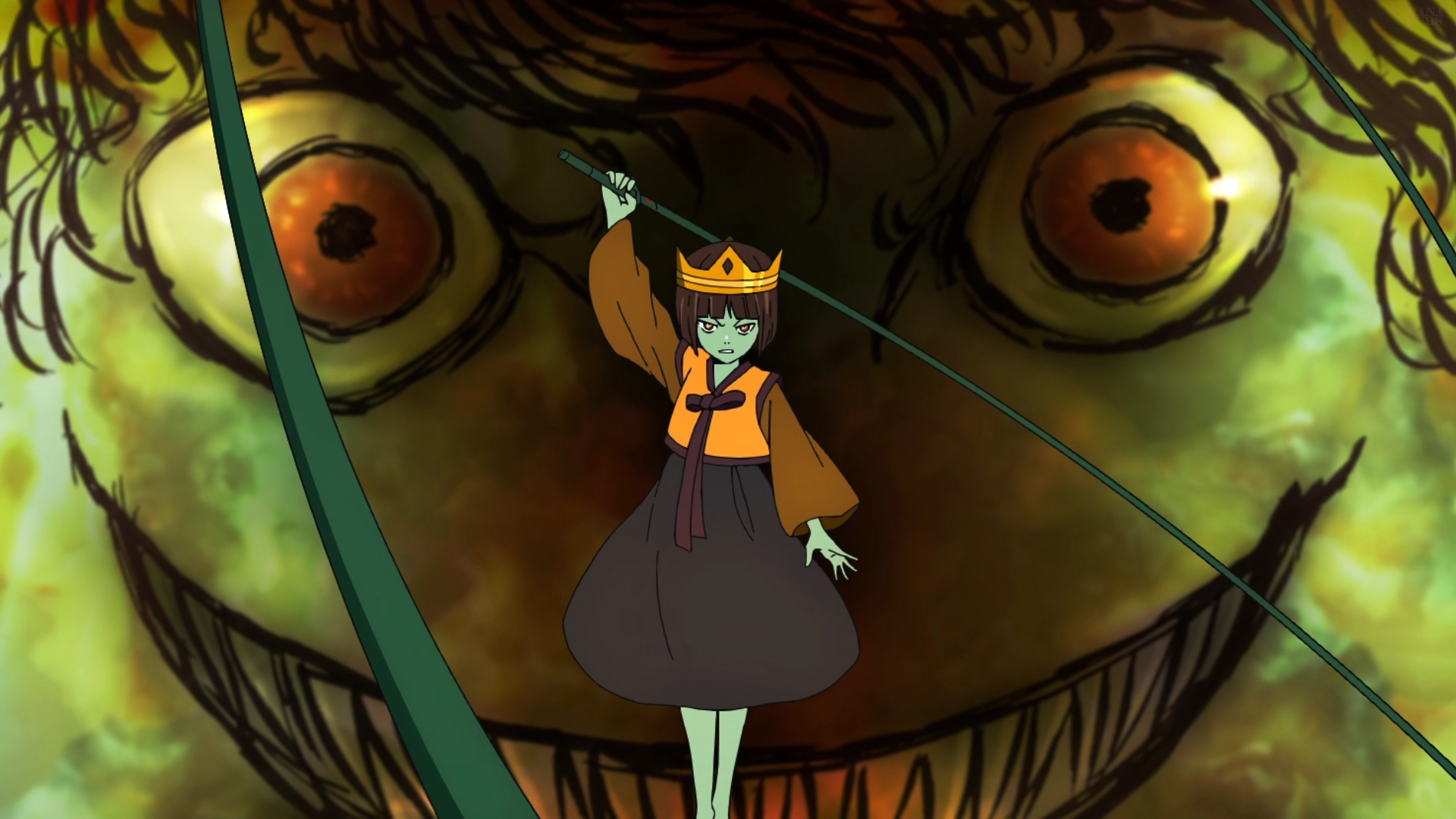 Minaturka 4 odcinka anime Kami no Tou