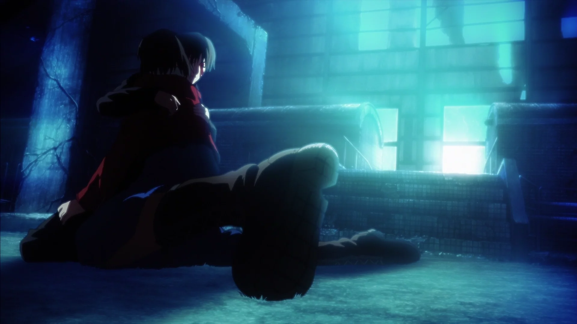 Minaturka 7 odcinka anime Kara no Kyoukai