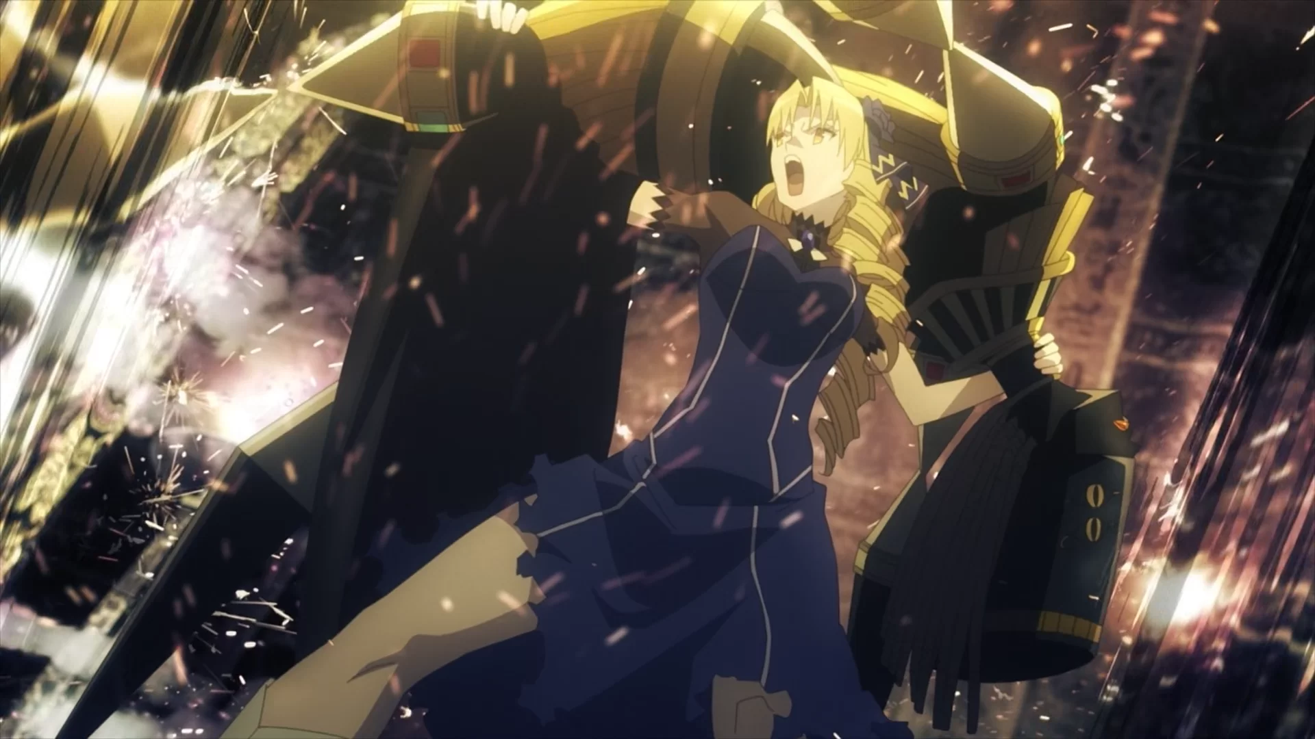 Minaturka 6 odcinka anime Lord El-Melloi II-sei no Jikenbo {Rail Zeppelin} Grace note