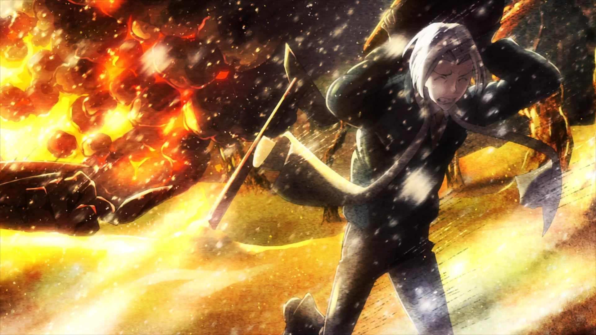 Minaturka 9 odcinka anime Lord El-Melloi II-sei no Jikenbo {Rail Zeppelin} Grace note
