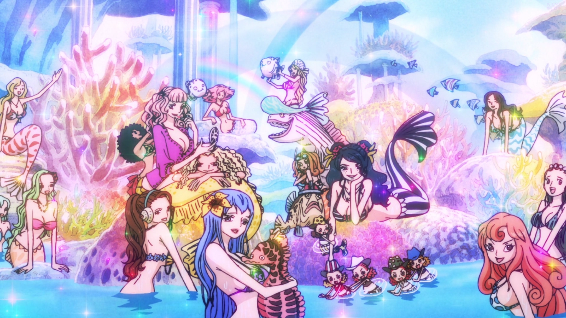 Minaturka 6 odcinka anime One Piece Fish-Man Island Arc Special Edited Version