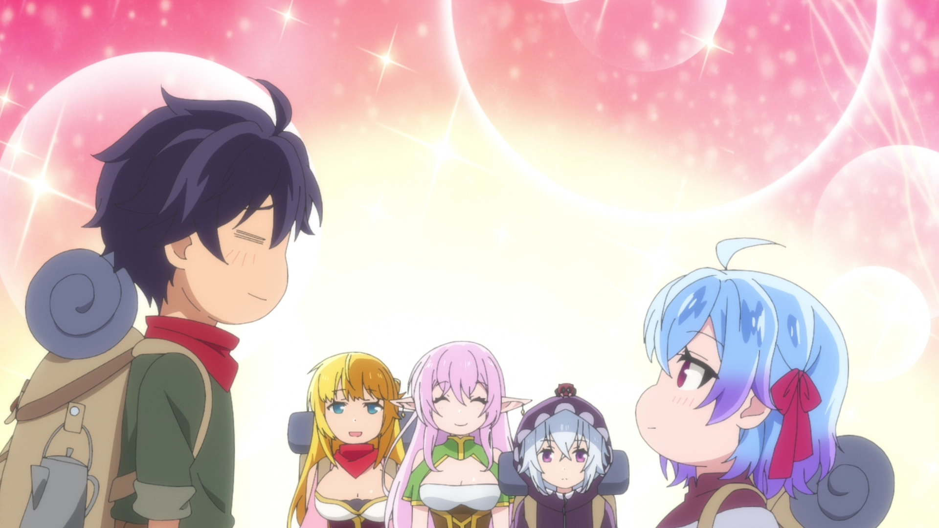 Minaturka 5 odcinka anime Shin no Nakama ja Nai to Yuusha no Party wo Oidasareta node, Henkyou de Slow Life suru Koto ni shimashita Season 2