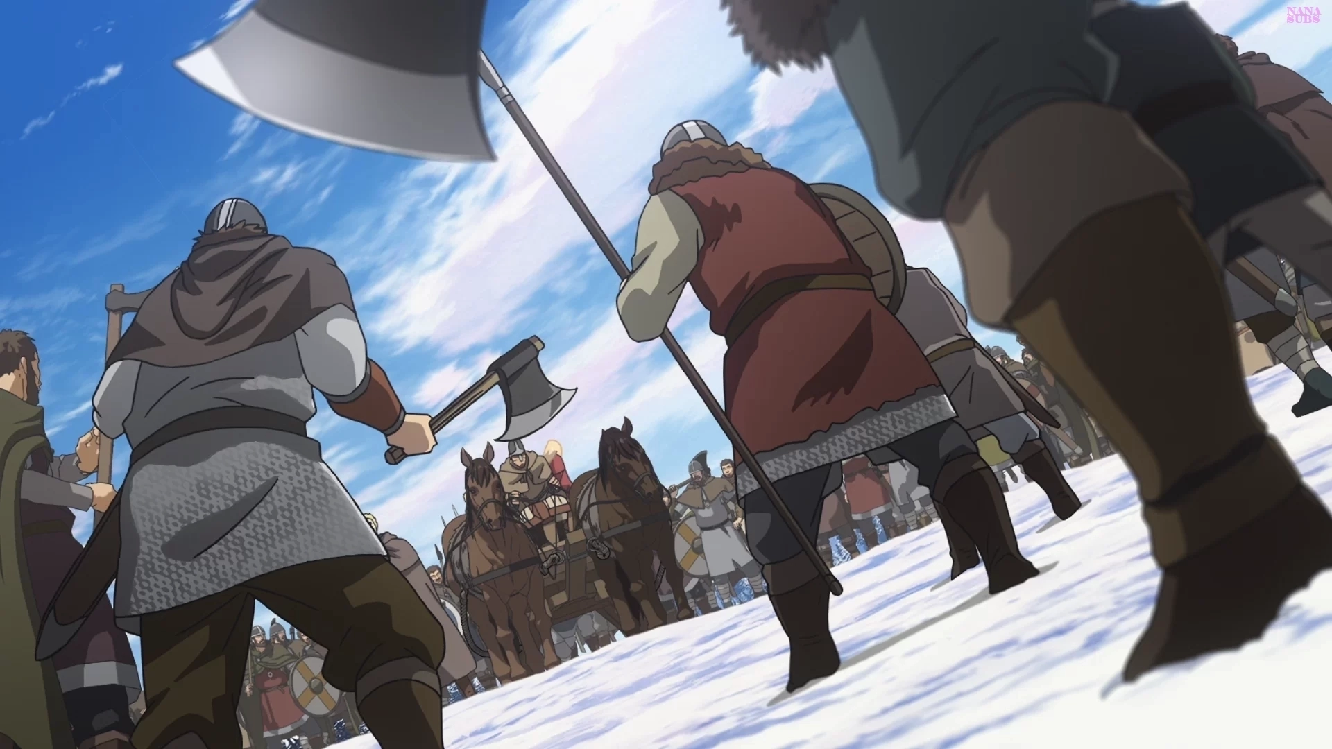 Minaturka 16 odcinka anime Vinland Saga