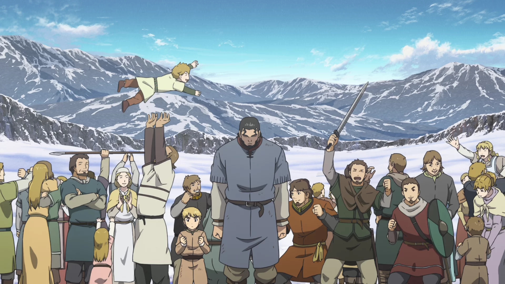 Minaturka 2 odcinka anime Vinland Saga