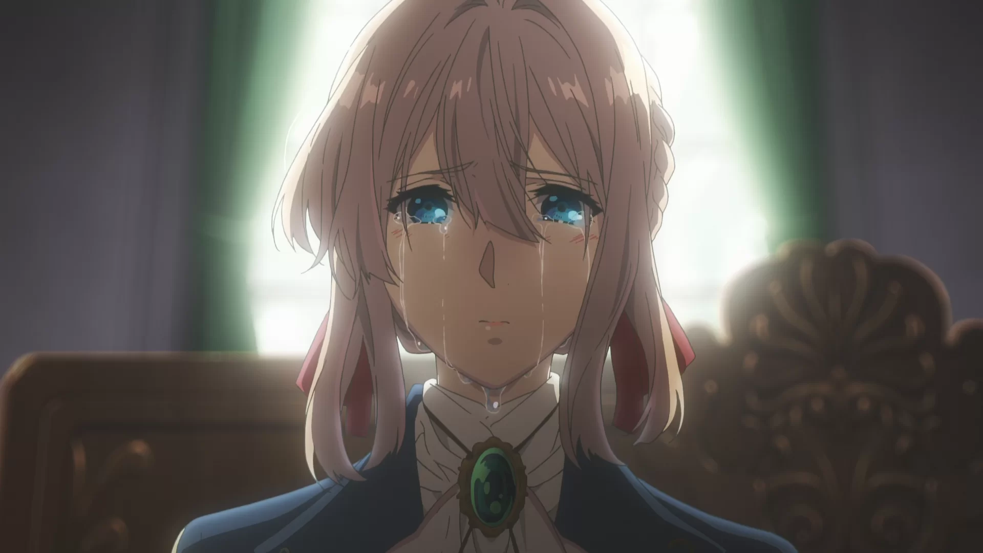 Minaturka 10 odcinka anime Violet Evergarden
