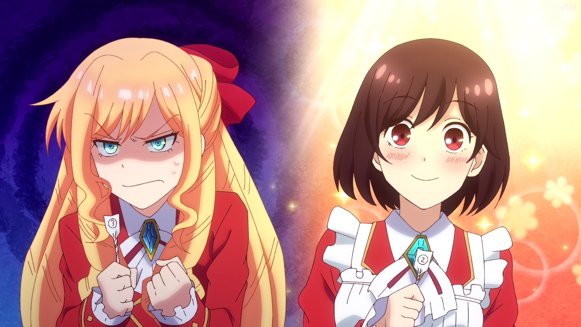 Minaturka 3 odcinka anime Watashi no Oshi wa Akuyaku Reijou