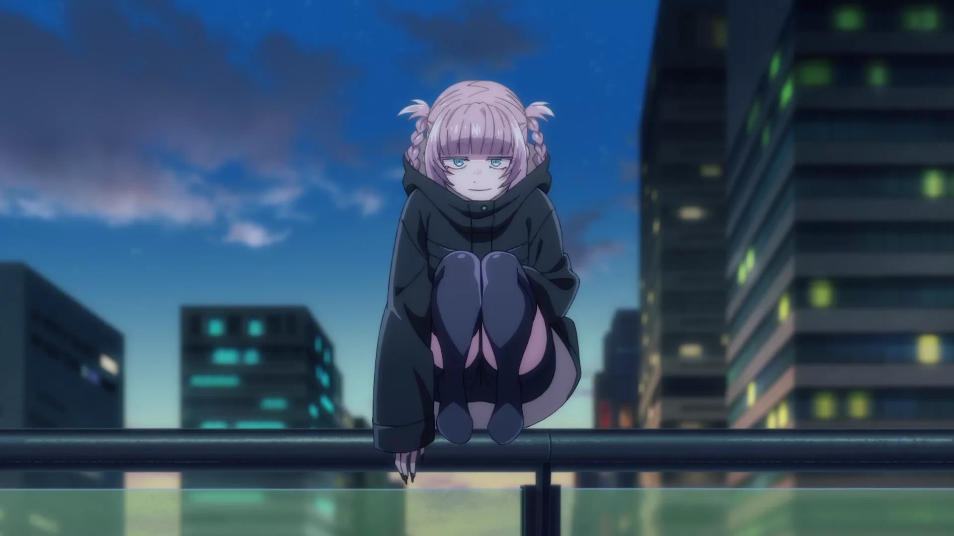 Minaturka 3 odcinka anime Yofukashi no Uta