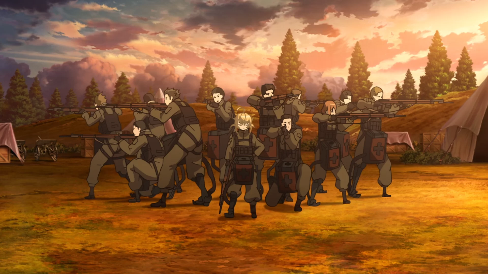 Minaturka 5 odcinka anime Youjo Senki